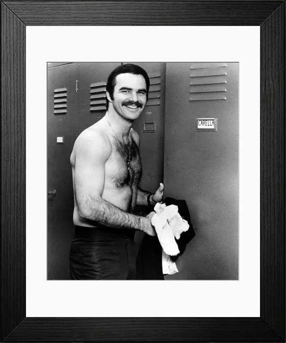 Framed Print : FUZZ, Burt Reynolds, 1972