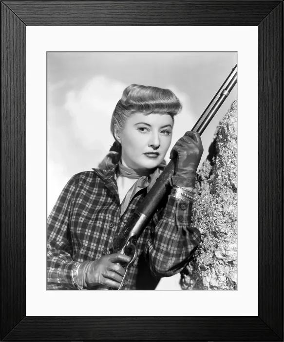 Framed Print : THE FURIES, Barbara Stanwyck, 1950 Framed Print : THE FURIES, Barbara Stanwyck, 1950
