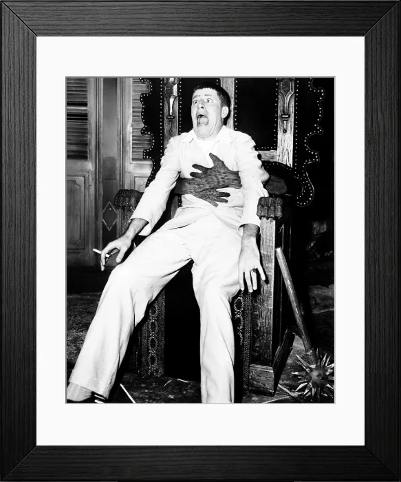 Framed Print : SCARED STIFF, Jerry Lewis, 1953 Framed Print : SCARED STIFF, Jerry Lewis, 1953