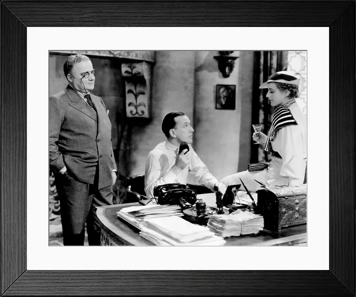 Framed Print : THE SCOUNDREL, Ernest Cossart, Noel Coward, Hope Williams, 1935 Framed Print : THE SCOUNDREL, Ernest Cossart, Noel Coward, Hope Williams, 1935