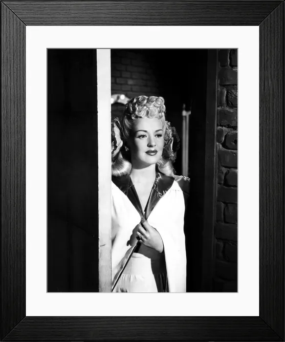 Framed Print : THE DOLLY SISTERS, Betty Grable, 1945, TM and Copyright 20th Century-Fox Film Corp. All Rights Reserved