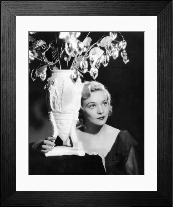 Framed Print : SECRET AGENT, Madeleine Carroll, 1936 Framed Print : SECRET AGENT, Madeleine Carroll, 1936