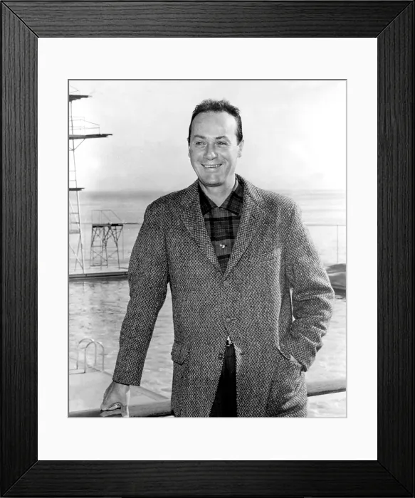 Framed Print : Author Ross Macdonald March 30, 1965. Courtesy: CSU Archives  /  Everett Collection