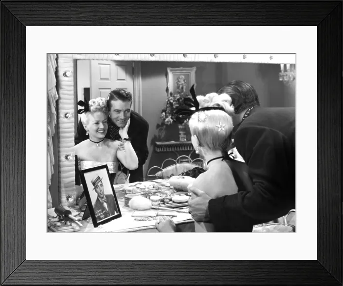 Framed Print : THE DOLLY SISTERS, Betty Grable, John Payne, 1945, TM and Copyright (c) 20th Century-Fox Film Corp. All Rights Reserved