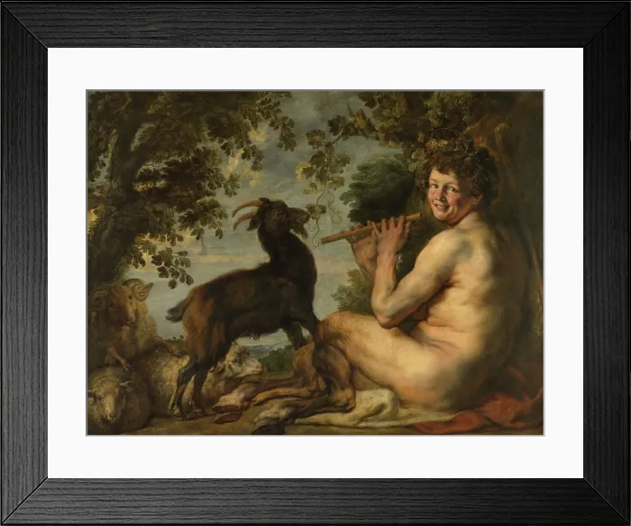 Framed Print : Mercury Ordering Calypso to Release Odysseus, by Gerard de Lairesse, 1680, Dutch painting, oil on canvas. Odysseus then continues his voyage to return to his wife