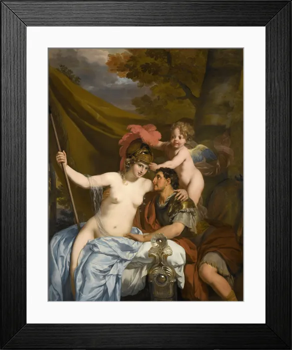 Framed Print : Odysseus and Calypso, by Gerard de Lairesse, 1680, Dutch painting, oil on canvas Framed Print : Odysseus and Calypso, by Gerard de Lairesse, 1680, Dutch painting, oil on canvas