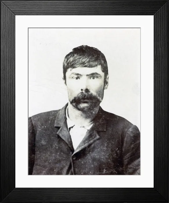 Framed Print : Wild West. Tom O'Day, alias Joe Chancellor, member of the Hole in the Wall gang, ca. 1900