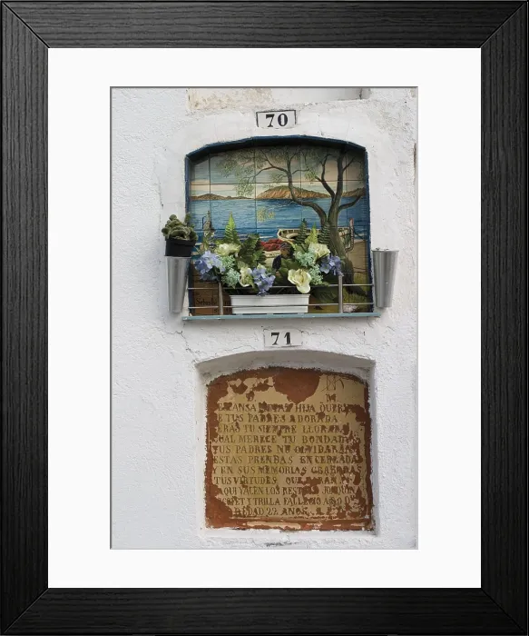Framed Print : SPAIN. CATALONIA. GERONA. Cadaqus. Cemetery. AISA / Everett Collection**US SALES ONLY** Framed Print : SPAIN. CATALONIA. GERONA. Cadaqus. Cemetery. AISA / Everett Collection**US SALES ONLY**