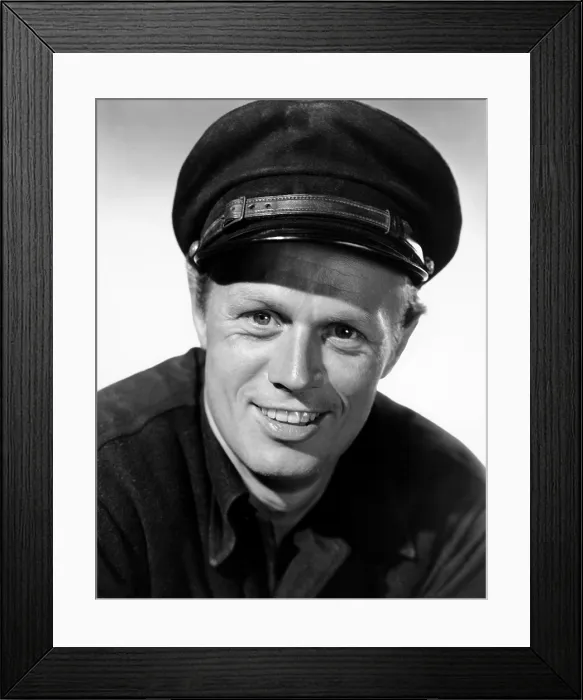 Framed Print : DOWN TO THE SEA IN SHIPS, Richard Widmark, 1949, 20th Century Fox-Film Corporation, TM & Copyright / courtesy Everett Collection