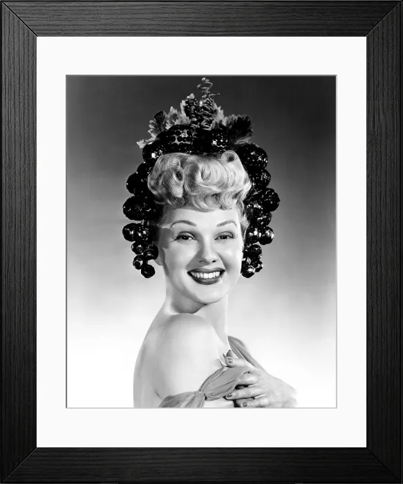 Framed Print : DOWN TO EARTH, Adele Jergens, 1947 Framed Print : DOWN TO EARTH, Adele Jergens, 1947
