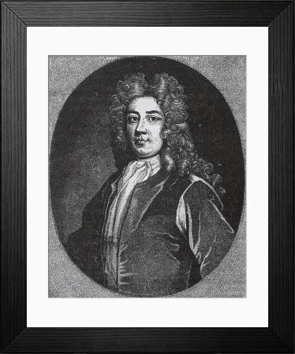 Framed Print : WALPOLE, Sir Robert (1676-1745). English politician. Etching. AISA / Everett Collection**US SALES ONLY**