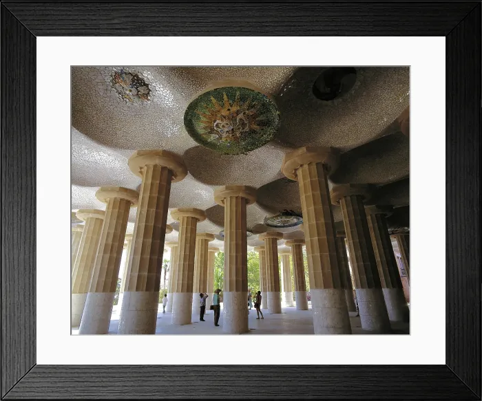 Framed Print : GAUDI i CORNET, Antoni (1852-1926). Park Gell. 1900-1914. SPAIN. CATALONIA. Barcelona. Park Gell. Hypostyle Hall. Modernism. Architecture. AISA / Everett Collection**US SALES ONLY** Framed Print : GAUDI i CORNET, Antoni (1852-1926). Park Gell. 1900-1914. SPAIN. CATALONIA. Barcelona. Park Gell. Hypostyle Hall. Modernism. Architecture. AISA / Everett Collection**US SALES ONLY**