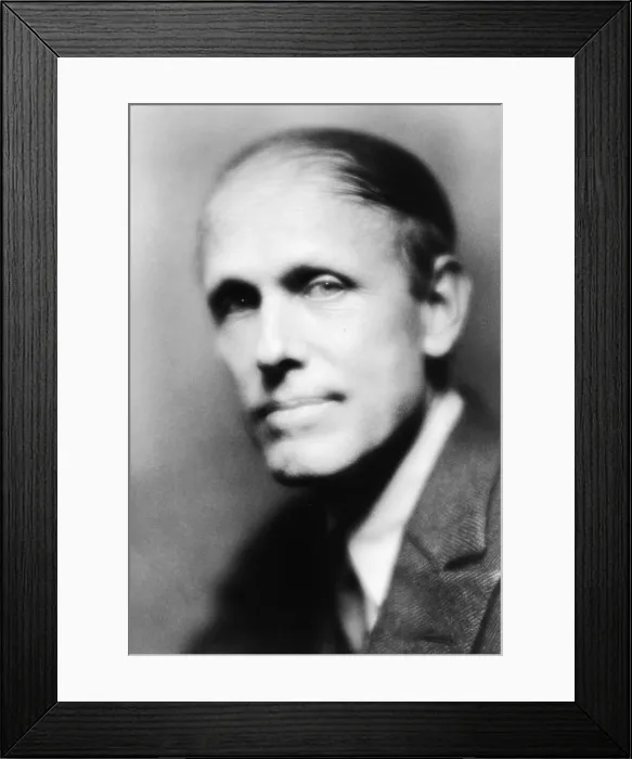 Framed Print : Ridgely Torrence (1874-1950), American playwright, poet and editor remembered for his PLAYS FOR A NEGRO THEATER (1917), which opened roles for Black actors