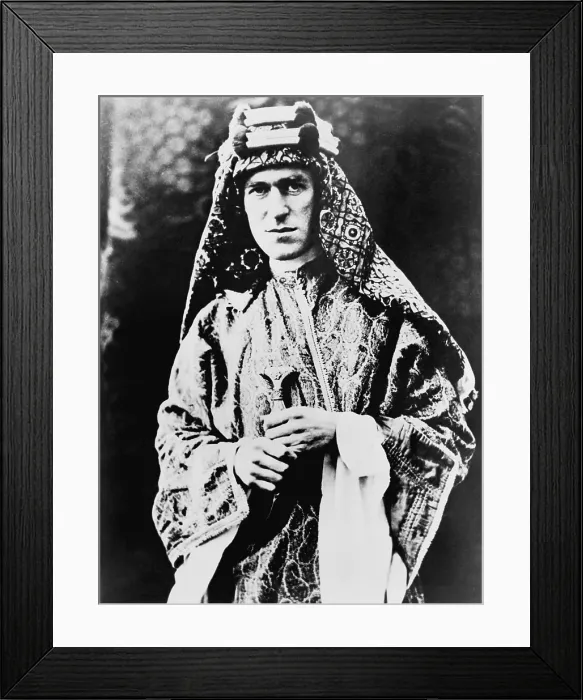 Framed Print : T. E. Lawrence (1888-1935) Framed Print : T. E. Lawrence (1888-1935)