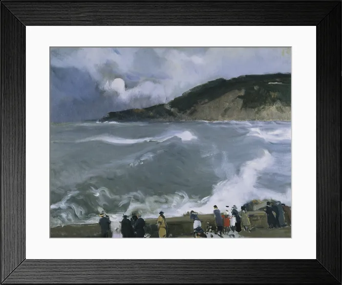 Framed Print : SOROLLA, Joaquin (1863-1923). Rompeolas de San SebastiAn. 1916. Impressionism. Oil on canvas. SPAIN. Madrid. Sorolla Museum Framed Print : SOROLLA, Joaquin (1863-1923). Rompeolas de San SebastiAn. 1916. Impressionism. Oil on canvas. SPAIN. Madrid. Sorolla Museum