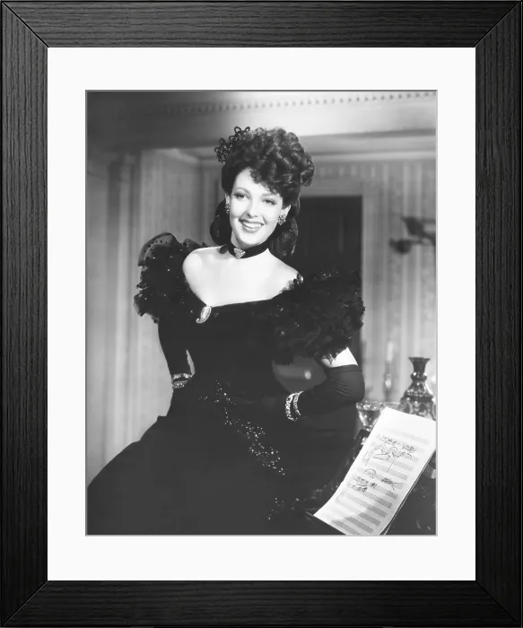 Framed Print : HANGOVER SQUARE, Linda Darnell, 1945, TM & Copyright 20th Century Fox Film Corp. / courtesy Everett Collection Framed Print : HANGOVER SQUARE, Linda Darnell, 1945, TM & Copyright 20th Century Fox Film Corp. / courtesy Everett Collection