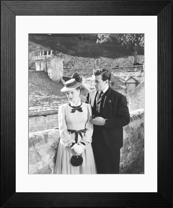 Framed Print : HOW GREEN IS MY VALLEY, from left: Maureen O'Hara, Walter Pidgeon, 1941, TM & Copyright 20th Century Fox Film Corp. / courtesy Everett Collection Framed Print : HOW GREEN IS MY VALLEY, from left: Maureen O'Hara, Walter Pidgeon, 1941, TM & Copyright 20th Century Fox Film Corp. / courtesy Everett Collection
