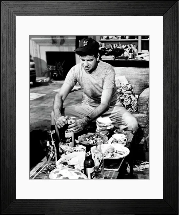 Framed Print : THE ODD COUPLE, Walter Matthau, 1968