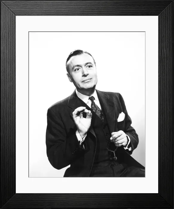 Framed Print : THE HAPPY TIME, Charles Boyer, 1952