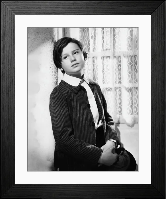 Framed Print : HOW GREEN WAS MY VALLEY, Roddy McDowall, 1941, TM & Copyright 20th Century Fox Film Corp. All rights reserved