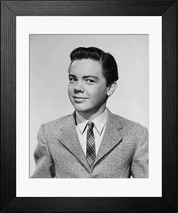 Framed Print : THE HAPPY TIME, Bobby Driscoll, 1952
