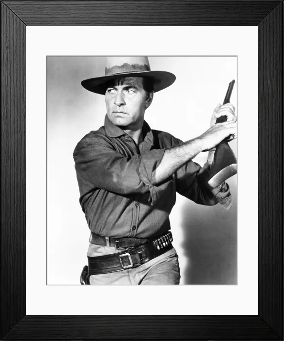 Framed Print : HOSTILE GUNS, George Montgomery, 1967 Framed Print : HOSTILE GUNS, George Montgomery, 1967