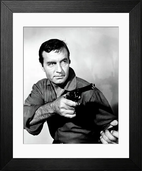 Framed Print : HOSTILE GUNS, George Montgomery, 1967