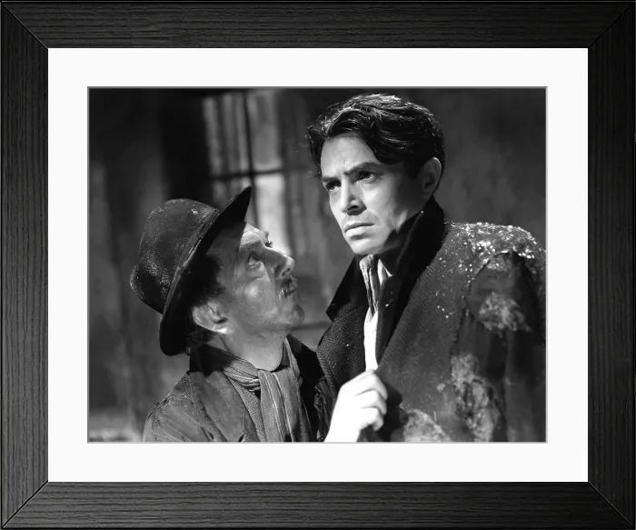 Framed Print : ODD MAN OUT, F.J. McCormick, James Mason, 1947