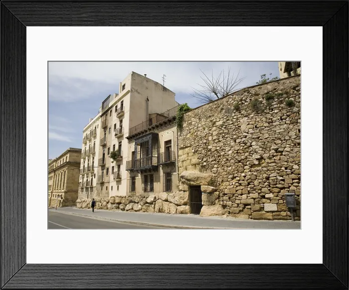 Framed Print : SPAIN. CATALONIA. TARRAGONA. Tarragona. Piece of the Roman wall. Roman art. AISA / Everett Collection**US SALES ONLY** Framed Print : SPAIN. CATALONIA. TARRAGONA. Tarragona. Piece of the Roman wall. Roman art. AISA / Everett Collection**US SALES ONLY**