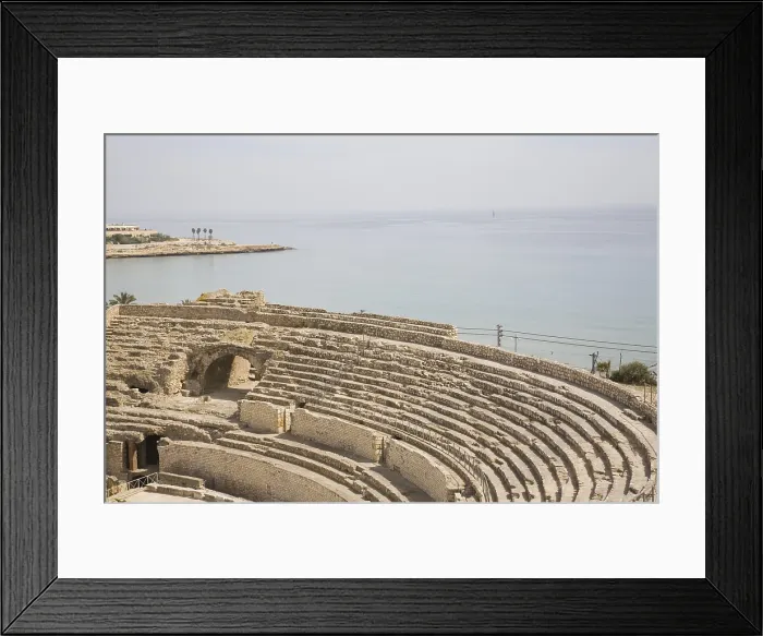 Framed Print : Roman amphiteatre of Tarraco. 1st-2nd c. SPAIN. CATALONIA. TARRAGONA. Tarragona. Roman amphitheater (1st c. AD). Roman art. Early Empire. Architecture Framed Print : Roman amphiteatre of Tarraco. 1st-2nd c. SPAIN. CATALONIA. TARRAGONA. Tarragona. Roman amphitheater (1st c. AD). Roman art. Early Empire. Architecture