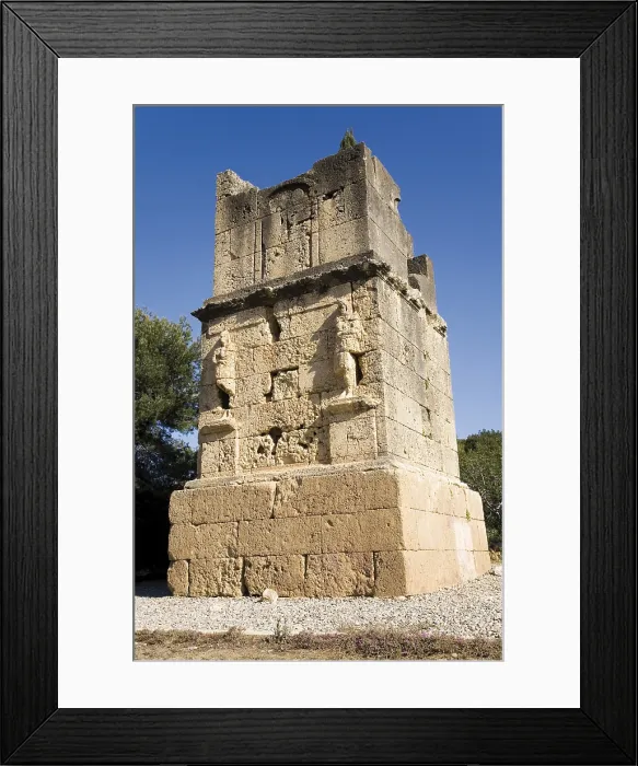 Framed Print : The Scipio's Tower. 1st c. SPAIN. CATALONIA. TARRAGONA. Tarragona. Roman art. Early Empire. Architecture. AISA / Everett Collection**US SALES ONLY**