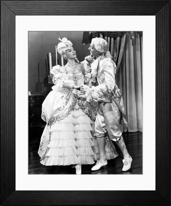 Framed Print : HOLIDAY INN, from left, Marjorie Reynolds, Fred Astaire, 1942