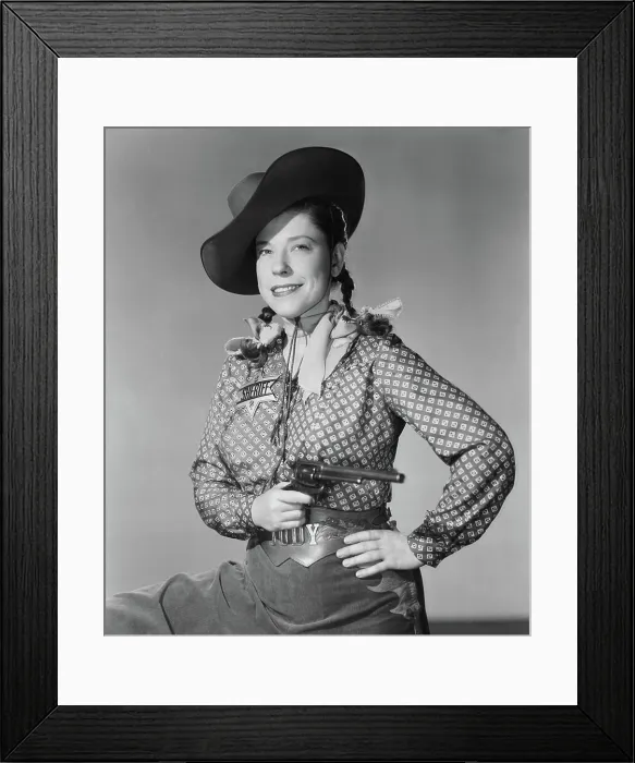 Framed Print : OKLAHOMA ANNIE, Judy Canova, 1952