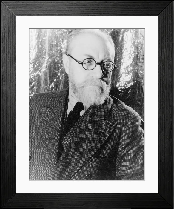 Framed Print : Henri Matisse (1869-1954), French painter known for his expressive use of color. 1933 portrait by Carl Van Vechten
