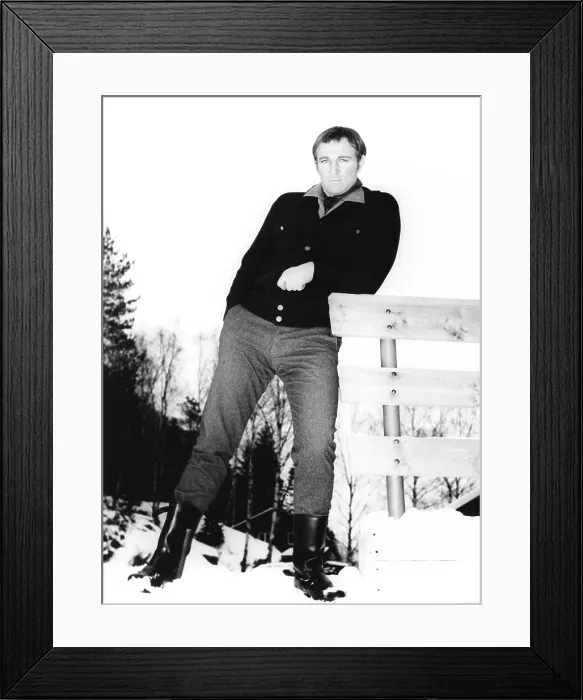 Framed Print : THE HEROES OF TELEMARK, Richard Harris, 1965