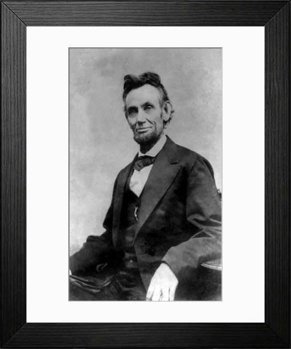 Framed Print : Abraham Lincoln (1809-1856) portrait taken by Alexander Gardner on Feb. 5, 1865, during Lincoln's last photography sitting Framed Print : Abraham Lincoln (1809-1856) portrait taken by Alexander Gardner on Feb. 5, 1865, during Lincoln's last photography sitting