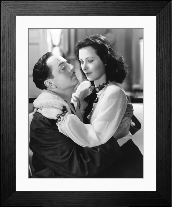 Framed Print : THE HEAVENLY BODY, from left, William Powell, Hedy Lamarr, 1944