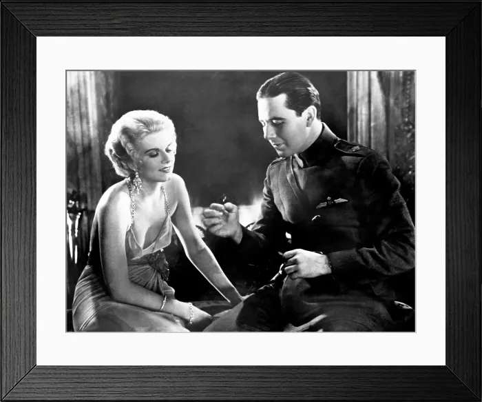 Framed Print : HELL'S ANGELS, Jean Harlow, Ben Lyon, 1930 Framed Print : HELL'S ANGELS, Jean Harlow, Ben Lyon, 1930
