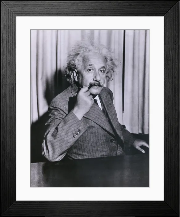 Framed Print : Albert Einstein (1879-1955), ca. 1935 Framed Print : Albert Einstein (1879-1955), ca. 1935