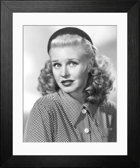 Framed Print : HEARTBEAT, Ginger Rogers, 1946