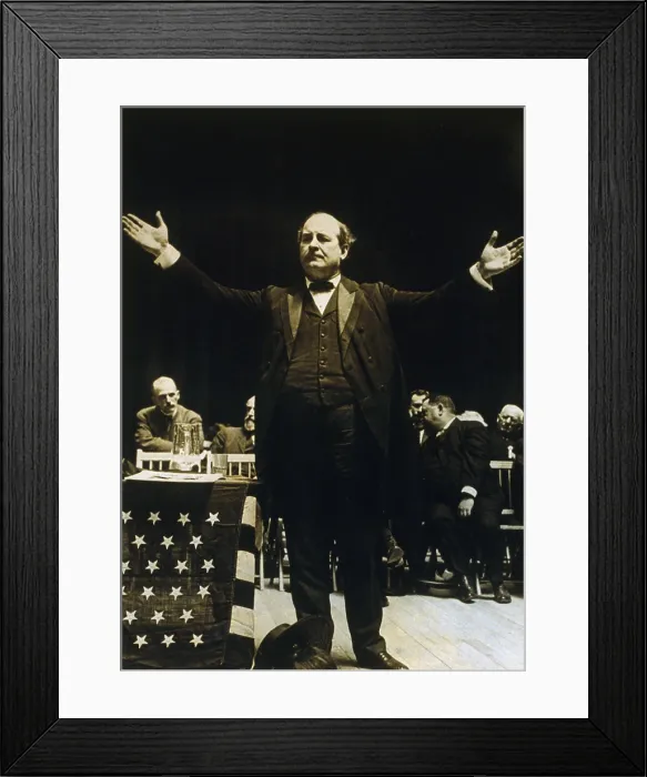 Framed Print : William Jennings Bryan, during 1908 Democratic National Convention. Cabinet card, 1908 Framed Print : William Jennings Bryan, during 1908 Democratic National Convention. Cabinet card, 1908