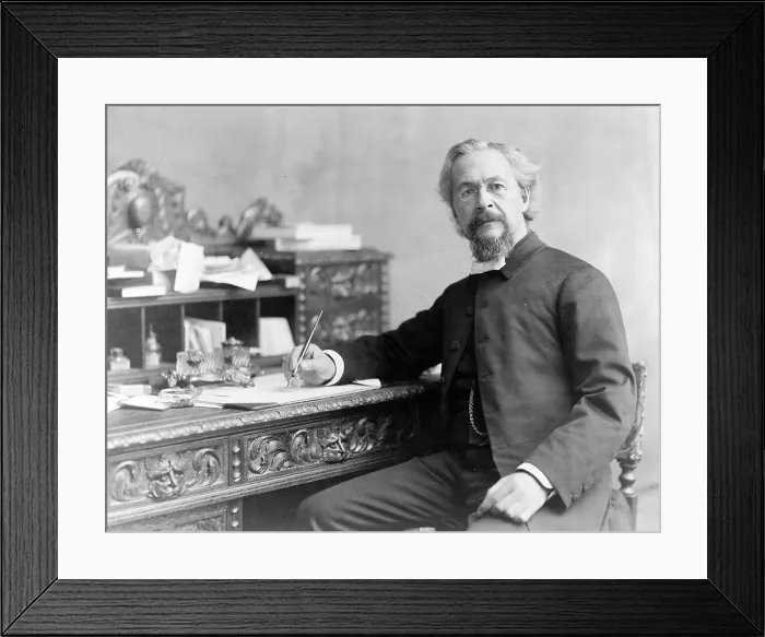 Framed Print : Dr. Charles H. Parkhurst, anti-Tammany crusader, ca. 1896