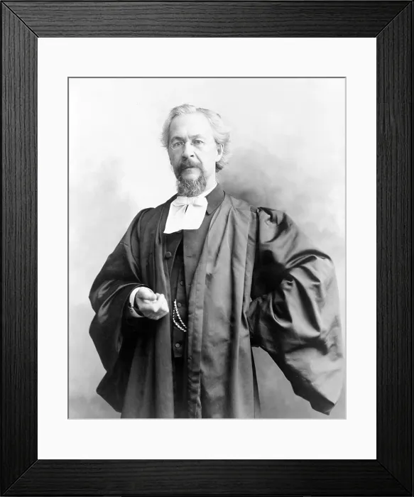 Framed Print : Dr. Charles H. Parkhurst, anti-Tammany crusader, ca. 1896