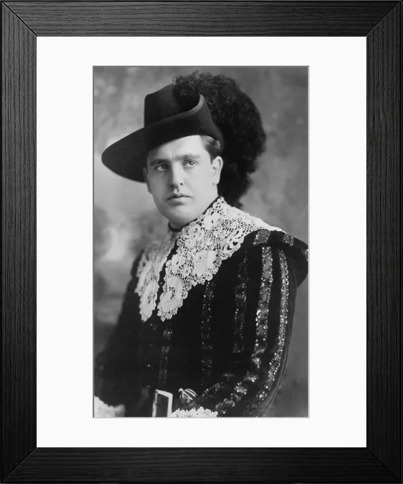 Framed Print : John McCormack, (1884-1945), Irish-American tenor, in costume. 1910 Framed Print : John McCormack, (1884-1945), Irish-American tenor, in costume. 1910