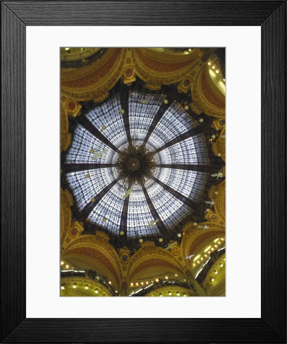 Framed Print : FRANCE. LE-DE-FRANCE. PARIS. Paris. Galleries Lafayette. Dome. Architecture. AISA / Everett Collection**US SALES ONLY** Framed Print : FRANCE. LE-DE-FRANCE. PARIS. Paris. Galleries Lafayette. Dome. Architecture. AISA / Everett Collection**US SALES ONLY**