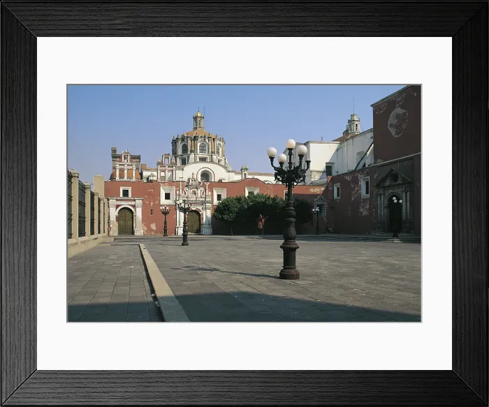 Framed Print : MEXICO. PUEBLA. Puebla De Zaragoza. Rosario Chapel from the yard of baroque church of Santo Domingo. AISA / Everett Collection**US SALES ONLY** Framed Print : MEXICO. PUEBLA. Puebla De Zaragoza. Rosario Chapel from the yard of baroque church of Santo Domingo. AISA / Everett Collection**US SALES ONLY**