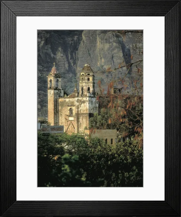 Framed Print : MEXICO. MORELOS. Tepoztln. Dominican convent of Our Lady of Nativity, founded in 1560. AISA / Everett Collection**US SALES ONLY**