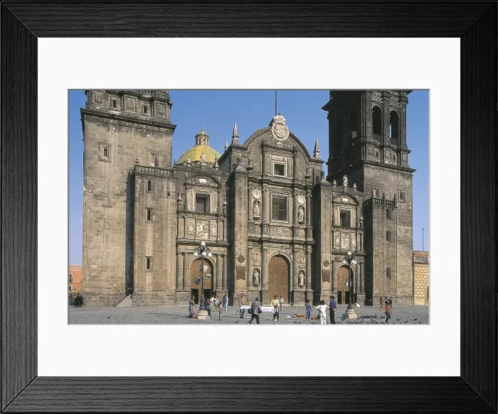 Framed Print : BECERRA, Gaspar (1520-1570). Cathedral of Puebla. 1575-1649. MEXICO. PUEBLA. Puebla De Zaragoza. Facade. Renaissance art. AISA / Everett Collection**US SALES ONLY** Framed Print : BECERRA, Gaspar (1520-1570). Cathedral of Puebla. 1575-1649. MEXICO. PUEBLA. Puebla De Zaragoza. Facade. Renaissance art. AISA / Everett Collection**US SALES ONLY**