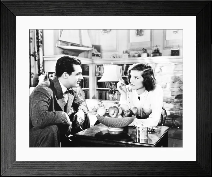 Framed Print : HOLIDAY, from left: Cary Grant, Katharine Hepburn, 1938 Framed Print : HOLIDAY, from left: Cary Grant, Katharine Hepburn, 1938