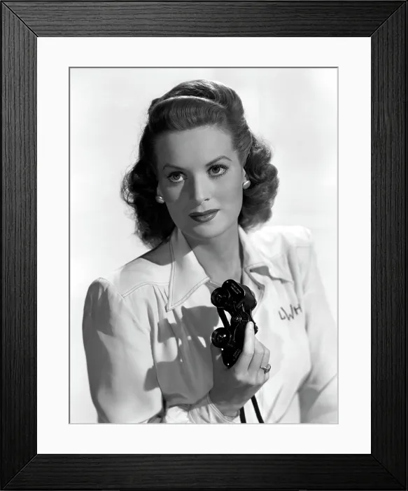 Framed Print : THE HOMESTRETCH, Maureen O'Hara, 1947, TM and copyright 20th Century Fox Film Corp. All rights reserved  /  Courtesy: Everett Collection